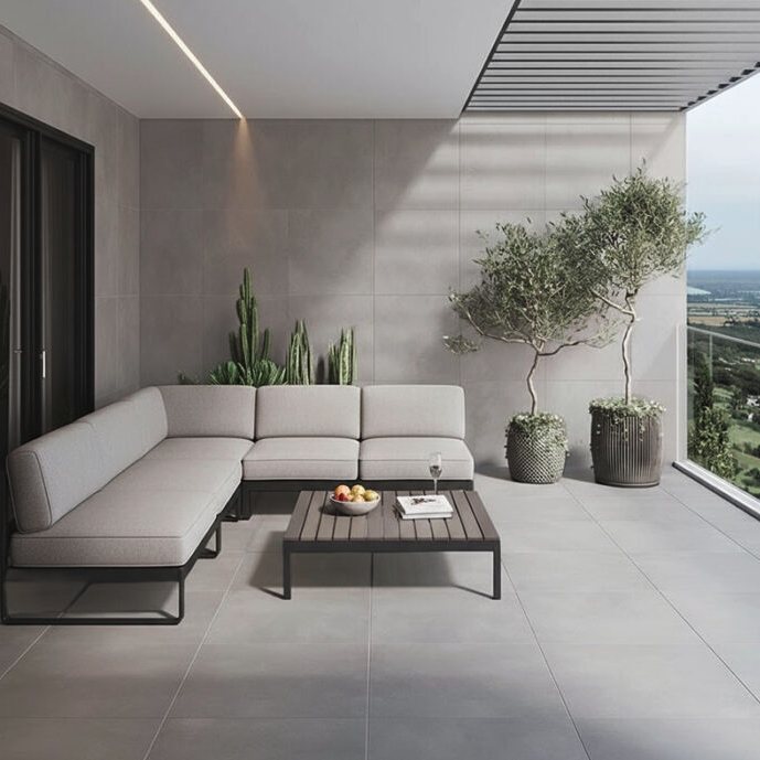 Chicago Silver Grit 20mm Paver